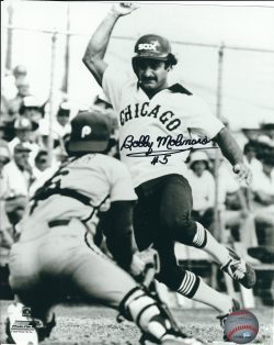 AUTOGRAPHED BOBBY MOLINARO  8X10 Chicago White Sox Photo