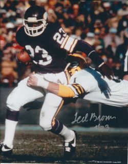 Autographed TED BROWN  8X10 Minnesota Vikings Photo