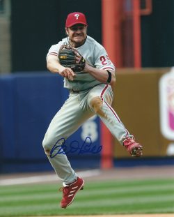 AUTOGRAPHED DAVID BELL 8X10 Philadelphia Phillies Photo