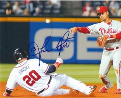 AUTOGRAPHED JUAN CASTRO 8x10 Philadelphia Phillies Photo