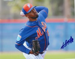 AUTOGRAPHED ANTONIO BASTARDO 8X10 New York Mets photo