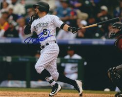 AUTOGRAPHED RYAN RABURN 8X10 Colorado Rockies Photo