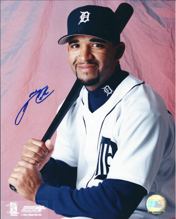 AUTOGRAPHED JAVIER CARDONA 8X10 Detroit Tigers Photo