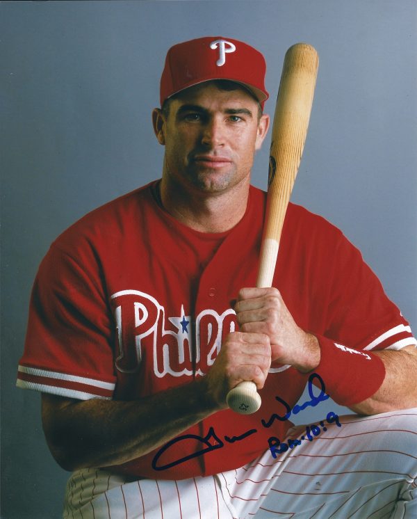 AUTOGRAPHED TURNER WARD 8x10 Philadelphia Phillies Photo