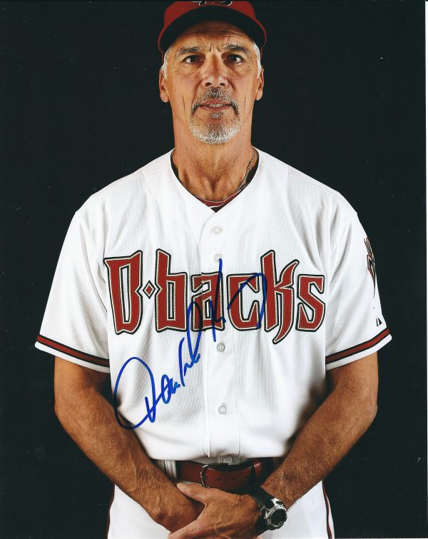 Autographed DAVE MCKAY 8X10 Arizona Diamondbacks Photo