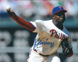 AUTOGRAPHED JOSE CONTRERAS 8X10 Philadelphia Phillies Photo