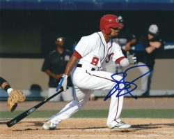 Autographed BEN REVERE 8X10 Washington Nationals Photo