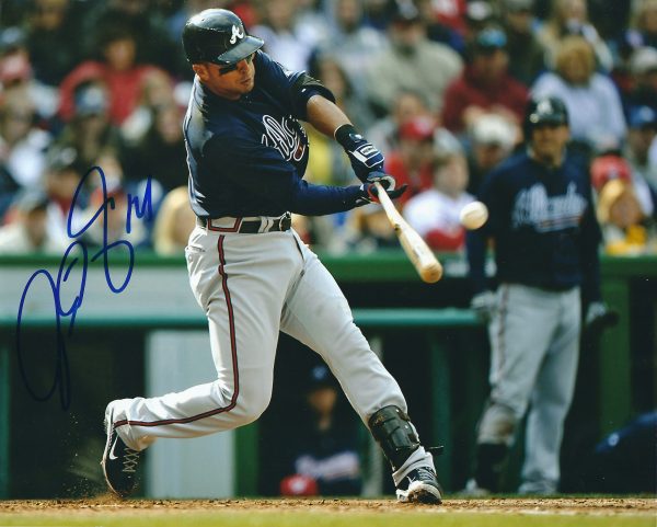 AUTOGRAPHED  MARTIN PRADO 8X10 Atlanta  Braves Photo