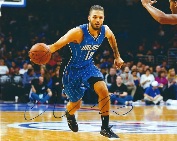 Autographed EVAN FOURNIER 8X10 Orlando Magic Photo
