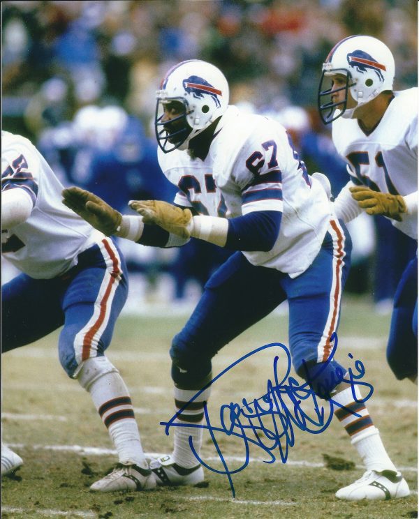 Autographed REGGIE MCKENZIE 8X10 Buffalo Bills Photo