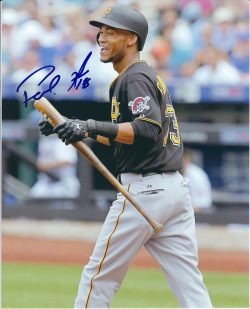 Autographed PEDRO FLORIMON 8X10 Pittsburgh Pirates Photo