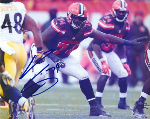 Autographed CAMERON ERVING 8X10 Cleveland Browns Photo