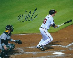 AUTOGRAPHED PHIL GOSSELIN 8X10 Atlanta Braves photo