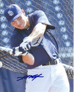 AUTOGRAPHED HUNTER RENFROE 8X10 San Diego Padres photo