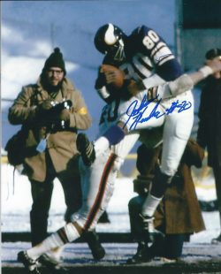 Autographed JOHN HENDERSON  8X10 Minnesota Vikings Photo
