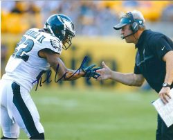 Autographed NOLAN CARROLL 8X10 Philadelphia Eagles Photo