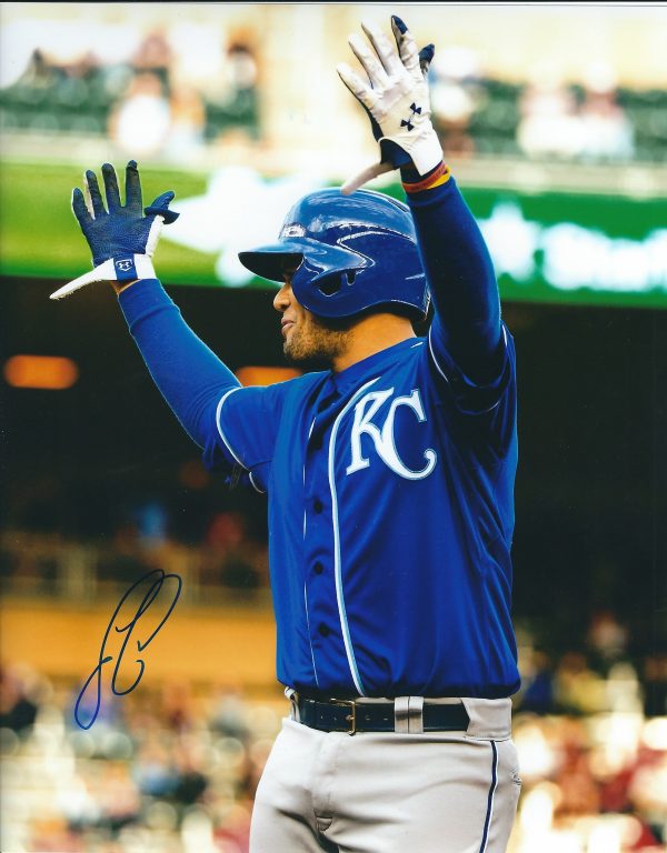 AUTOGRAPHED FRANCISCO PENA 8X10 Kansas City Royals Photo