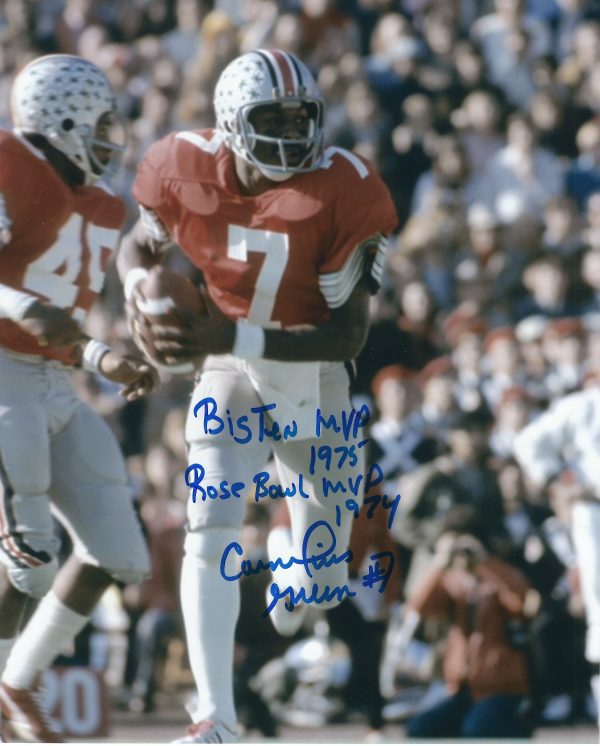 Autographed CORNELIUS GREENE 8X10 Ohio State Univ. Photo