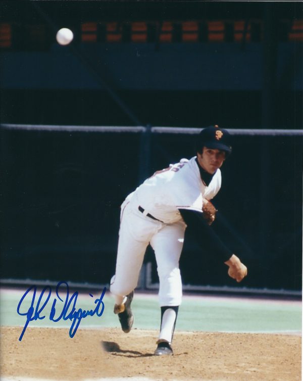 AUTOGRAPHED JOHN D'ACQUISTO 8X10 San Francisco Giants Photo