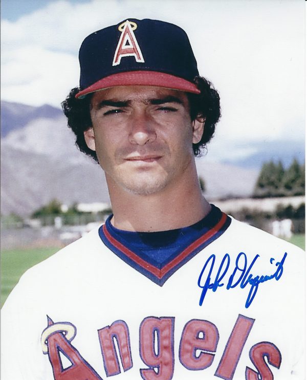 AUTOGRAPHED  JOHN D'ACQUISTO 8X10 California Angels Photo