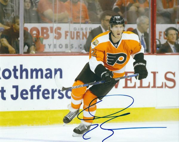 Autographed DALE WEISE 8X10 Philadelphia Flyers Photo