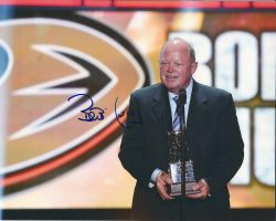Autographed BOB MURRAY 8X10 Anaheim Ducks Photo