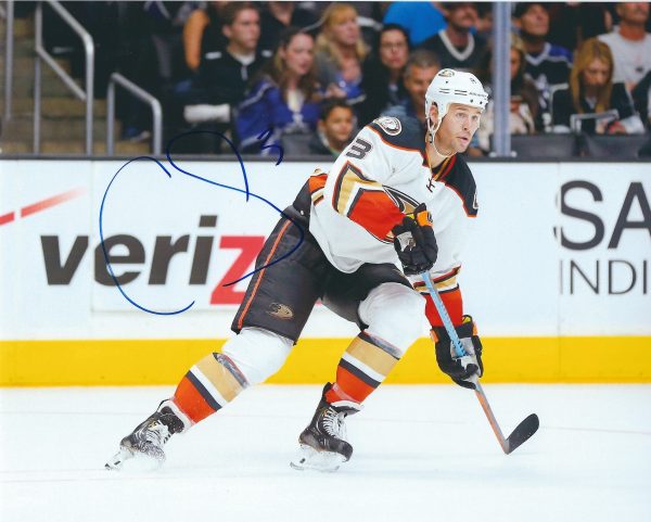 Autographed CLAYTON STONER 8X10 Anaheim Ducks Photo