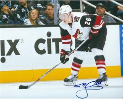 Autographed MICHAEL STONE 8X10 Phoenix Coyotes Photo