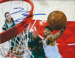 AUTOGRAPHED MIKE SCOTT 8X10 Atlanta Hawks photo