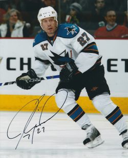 Autographed JEREMY ROENICK  8X10 San Jose Sharks photo