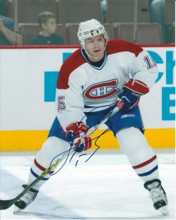 Autographed SERGEI SAMSONOV 8X10 Montreal Canadiens Photo