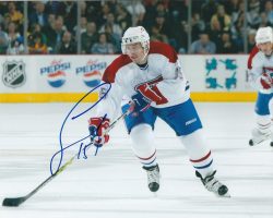 Autographed SERGEI SAMSONOV 8X10 Montreal Canadiens Photo