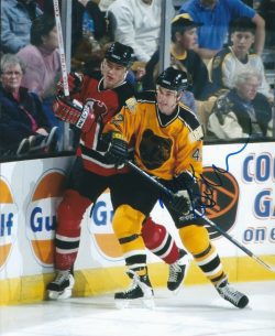 Autographed MIKE SULLIVAN 8X10 Boston Bruins  Photo