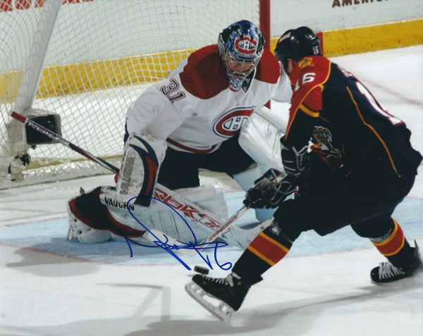 Autographed NATHAN HORTON 8X10 Florida Panthers Photo