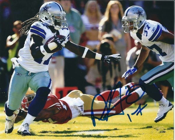 Autographed DWAYNE HARRIS  8x10 Dallas Cowboys Photo