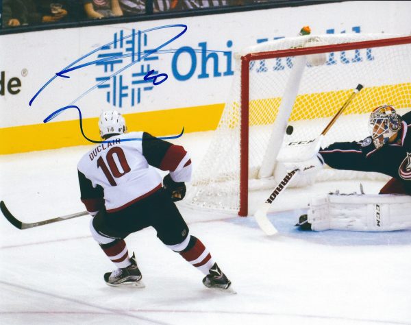 Autographed ANTHONY DUCLAIR 8X10 Phoenix Coyotes Photo