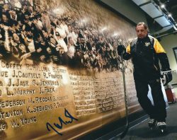 Autographed JACQUES MARTIN 8x10 Pittsburgh Penguins Photo