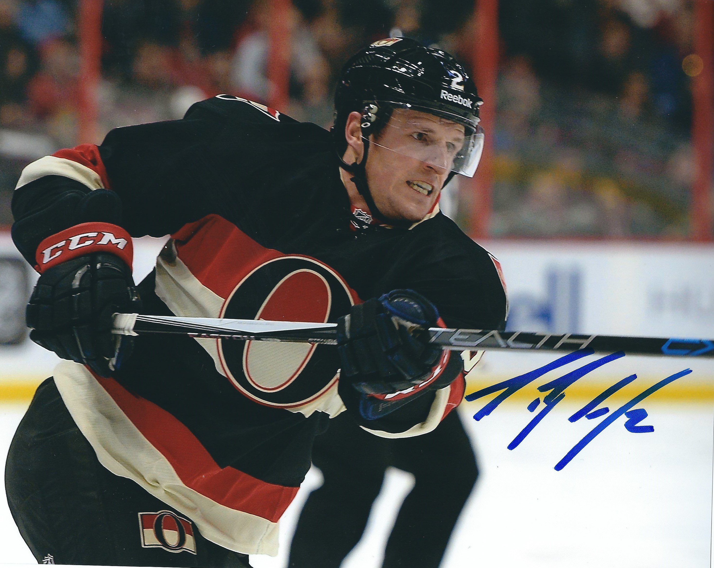 Dion Phaneuf Autographed Photograph