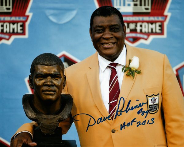 Autographed Dave Robinson 8X10 Green Bay Packers Photo