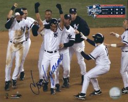 AUTOGRAPHED  JOSE VIZCAINO 8x10 New York Yankees Photo