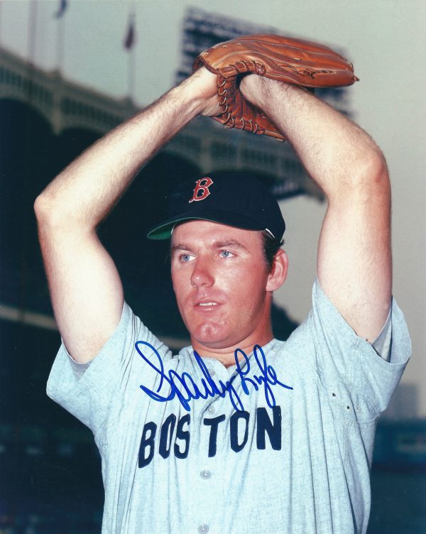 AUTOGRAPHED SPARKY LYLE 8X10  Boston Red Sox photo