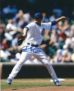 AUTOGRAPHED CHRIS RUSIN 8X10 Chicago Cubs Photo