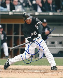 AUTOGRAPHED CARLOS QUENTIN 8X10 Chicago White Sox Photo
