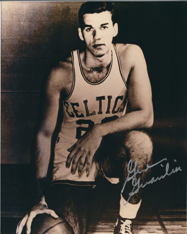 AUTOGRAPHED GENE GUARILIA Boston Celtics photo