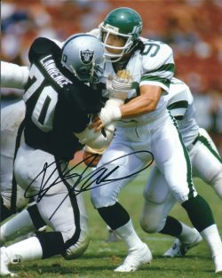 Autographed HENRY LAWRENCE 8X10 Oakland Raiders photo