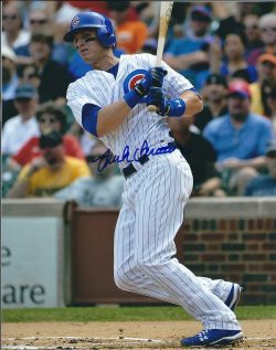 AUTOGRAPHED JOSH VITTERS 8X10 Chicago Cubs Photo