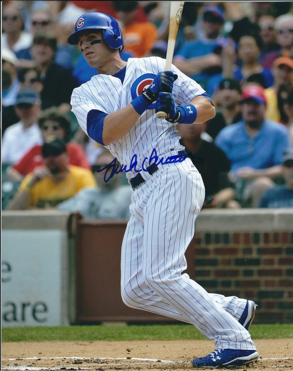 AUTOGRAPHED JOSH VITTERS 8X10 Chicago Cubs Photo