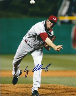 AUTOGRAPHED LOGAN ONDRUSEK 8X10 Cincinnati Reds Photo