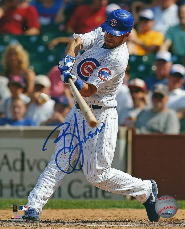 AUTOGRAPHED BRETT JACKSON 8X10 Chicago Cubs Photo