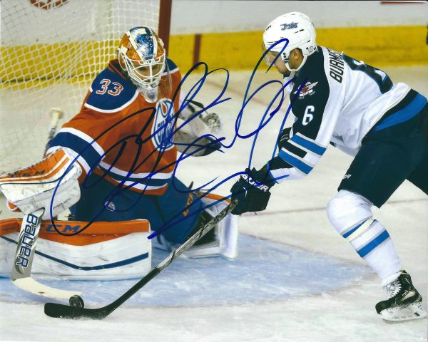 Autographed ALEXANDER BURMISTROV 8X10 Winnipeg Jets Photo
